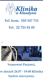 Mobile Screenshot of klaudyn.pl